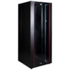 Armoire Lande hyperline Lande 42U 19P 600x800mm avec porte avant en verre à ouverture
