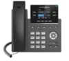 Téléphone IP prenant en charge jusqu à 2 comptes SIP, écran LCD et qualité audio HD.