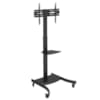 MEUBLE SUPPORT TV pour Ecrans Plats de 32 à 75 pouces Robuste avec Roulettes