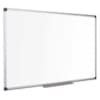 TABLEAU MAGNÉTIQUE BLANC 100X200 CADRE ALUMINIUM 2X3