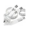 Zebra Z- band Ultrasoft With adult seize adhesive closure 25mm*279  mm Adult Size 175/Roll  coe 25,4mm colour withe
