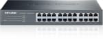 Tplink 24-port Gigabit Switch, 24 10/100/1000M RJ45 ports, 1U 13-inch rack-mountable steel case