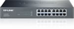 Tplink 16-port Gigabit Switch, 16 10/100/1000M RJ45 ports, 1U 13-inch rack-mountable steel case