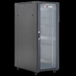 COFFRE INFORMATIQUE 32U 600*800*1600MM + ETAGERE + ROULETTE + VENTILATEUR*4