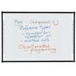 TABLEAU BLANC INTERACTIF TACTILE AU DOIGT ET AU STYLET 82 POUCES