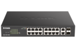 SWITCH 16 GIGABIT POE+ PORTS SMART MANAGED+ 2 COMBO RJ45/SFP PORTS