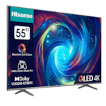 Smart TV QLED 4K 55'' (139 cm) (3 840 × 2 160) 24 Mois