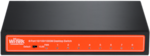 SWITCH ETHERNET Wi-Tek 8 PORTS GIGABIT EN METAL