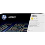 Cartouche de toner 508X jaune LaserJet originale haute capacité 9 500 pages