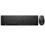 650 Ensemble Clavier et Souris Sans Fil Français - Noir
