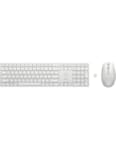 HP 650 Wireless Keyboard and Mouse Combo Set French - WIHTE
