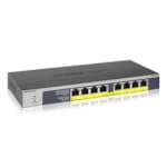 Switch PoE+ Haute Puissance 8 Ports Gigabit Ethernet Switch Non Manageable avec Technologie FlexPoE (123W)