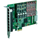 Carte Analogique PCI-E 8 Port FXO / FXS