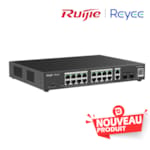 Reyee Switch 20 Ports Gb  16 PoE  2RJ45 2SFP  250W