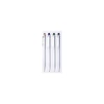 Stylo à bille DIGNO VITO WHITE bleu en distributeur de 35 unités