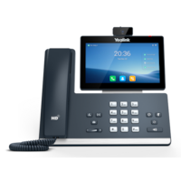 Téléphone SIP-T58W avec Caméra Série T5 16 Comptes SIP Écran Tactile Capacitif Réglable de 7 pouces