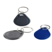 PORTE CLES R EM 125KHZFID TYPE KEYFOB COULEURS BLEU/GRIS/NOIR SANS  SN