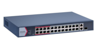 SWITCH 24 PORTS FAST ETHERNET 10/100MB SMART POE