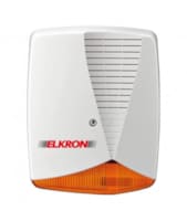 Sirène Externe Auto-Alimentée avec Lumière Clignotante (EN POLYCARBONATE)