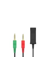 Cordon Jack 3.5mm Standard Double Pin Pour PC