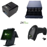 Ecran Tactile Tiroir Caisse Imprimante Lecteur Code Barre