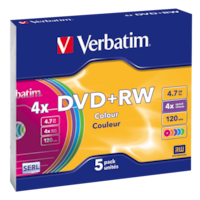 DVD+RW Matt Silver VERBATIM 43229