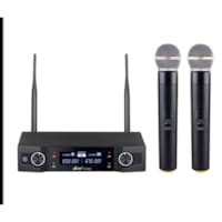 Kit Double Micro Baladeur à Main Sans Fil UHF Lane BETA PV-602