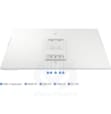Moniteur Plat 32" (81,28 cm)SMART ULTRA HD 4k Série 8 Blanc avec Caméra Intégrée HDMI, USB Hub 12M LS32CM801UMXZN