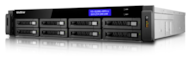 Qnap VioStor VS-8148U-RP Pro+, network video recorder, 2U