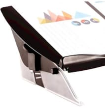 Protège votre écran des traces de doigts, rayures et réduit les reflets pour éviter la fatigue oculaire Facile à installer et à enlever, ne laisse pas de résiduPorte documents incliné Easy Glide™Porte documents incliné coulissant à placer entre l'écra