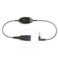 Jabra casque CORD FOR ALCATEL, 500mm+3.5m w 3.5mm 8735-019