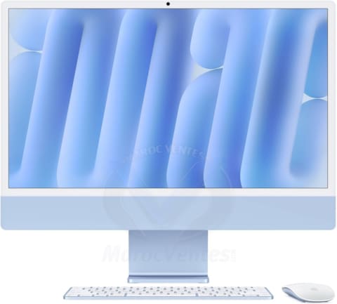 IMAC 24 POUCES AVEC ÉCRAN RETINA 4,5K 16GB 256GB BLEU MWV13FN/A