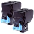 Pack 2 Toners noir Séries AcuLaser C3900N/ CX37DN (2 x 6 000 pages) C13S050594