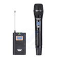 Système de Microphone Sans Fil Professionnel à Double Canal UHF 48 Canaux COMICA CVM-WM100