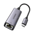UGREEN Adap Aluminium USB-C to RJ45 GRIS 50737