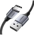 Ugreen USB-A to USB-C Cable 3A Noir 1m Tressé 60126