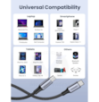 Ugreen USB-C to USB-C 5A 100W Cable 1m Gris 70427