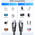 Ugreen Cable HDMI 2.1 Male to Male 2M 80403