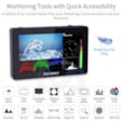 FEELWORLD F6 PLUS 5.5 POUCES PETIT ÉCRAN TACTILE 3D LUT CAMÉRA MONITEUR DE TERRAIN F6-PLUS