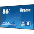 TOTEM Moniteur Professionnel pour Affichage Dynamique 86" 4K UHD AVEC ROULETTES HDMI DisplayPort DVI VGA 24/7 LH8664UHS-B2AG