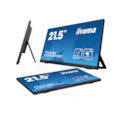 PROLITE Ecran Tactile MultiTouch 21.5" Full HD avec Verre Bord à Bord DisplayPort/HDMI T2255MSC-B1