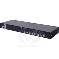 KVM SWITCH 8 PORTS HDMI 4K/ USB 2.0 -AVEC CÂBLES 066508