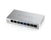 Switch - Manageable - 8 ports : 8 ports Gbps RJ45, Non rackable, Fanless GS1200-8-EU0101F