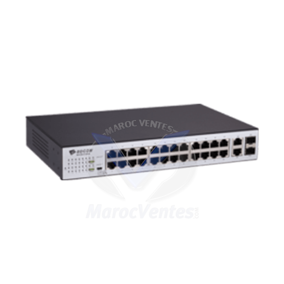 Commutateur Ethernet Non Géré 24 Ports BD-S1228B