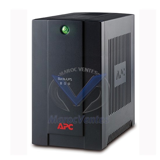 Onduleur Line interactive APC Back-UPS 230V AVR 415 Watts / 800 VA BX800LI-FR