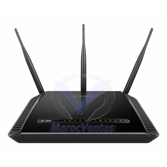 Routeur Modem Wifi Dual-Band ADSL2+/VDSL2 AC1600 Gigabit Wi-Fi 2.4GHz and 5GHz DSL-2888A/MME