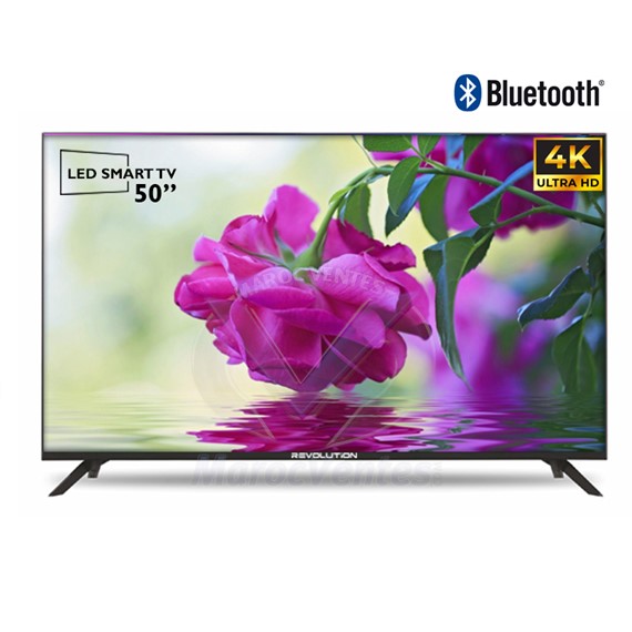 LED TV 50″ SMART UHD 4K Récepteur Intégré + TNT Revolution Galaxy 50 Pouces S