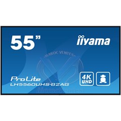 Écran 55" D'affichage Professionnel 4K UHD 24/7 Noir