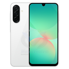 SAMSUNG A26 White 6.7'' Exynos 1380 6Go 128Go Android 5G DS 13Mpx 50Mpx 8Mpx 2Mpx 12M SM-A266BZWIMWD