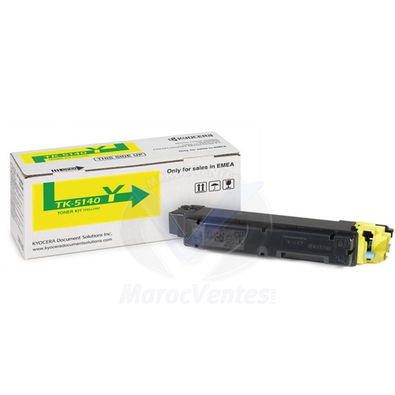 Toner Laser  KyoceraTK-5140Y Originale TK-5140Y